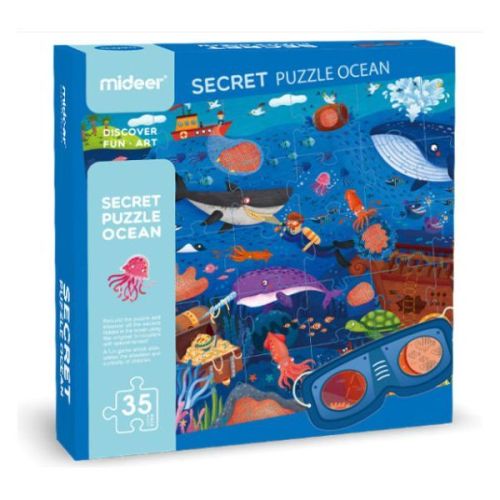 Detektivní puzzle Oceán 35 dielikov