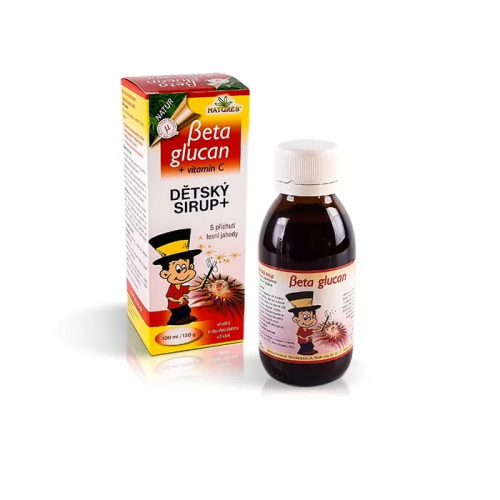 Beta Glucan Detský sirup + s príchuťou lesných jahôd 100 ml