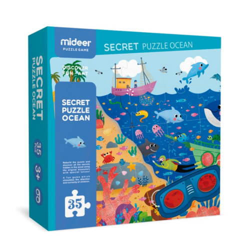 Detektívne puzzle Oceán 35 dielikov (verzia 2020)