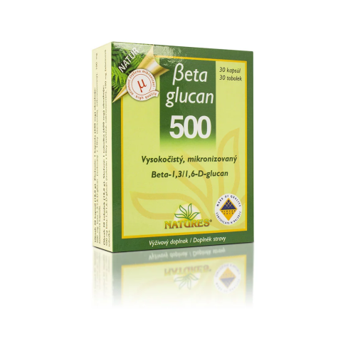 Beta glucan 500 - 30 kapsúl