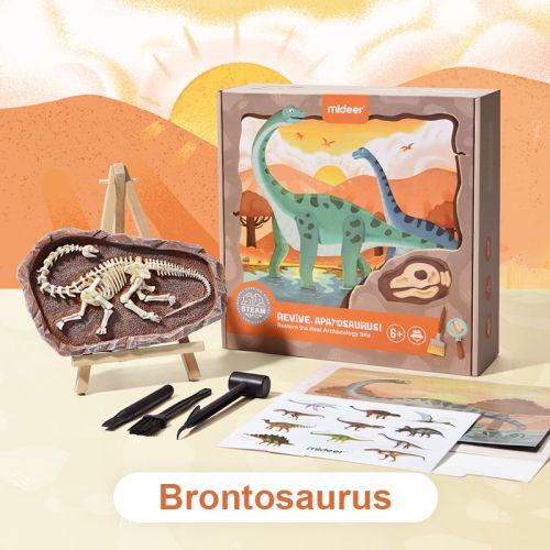 Vykopávanie dinosaurov - Brontosaurus
