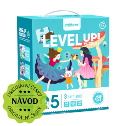 LEVEL UP! 05 - Kúzelný svet  puzzle 3v1